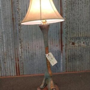 Ostrich Leg Lamp Taxidermy